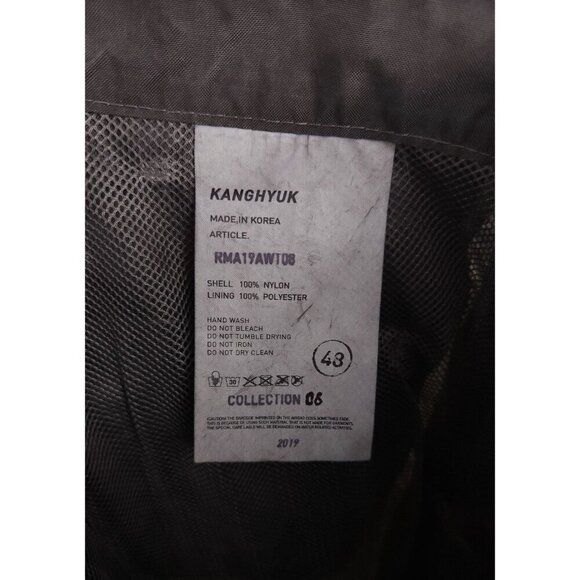 Kanghyuk Readymade Airbag Oil Washed Trousers Size 48 US M Mens Gray Pant $1175 - Picture 11 of 16